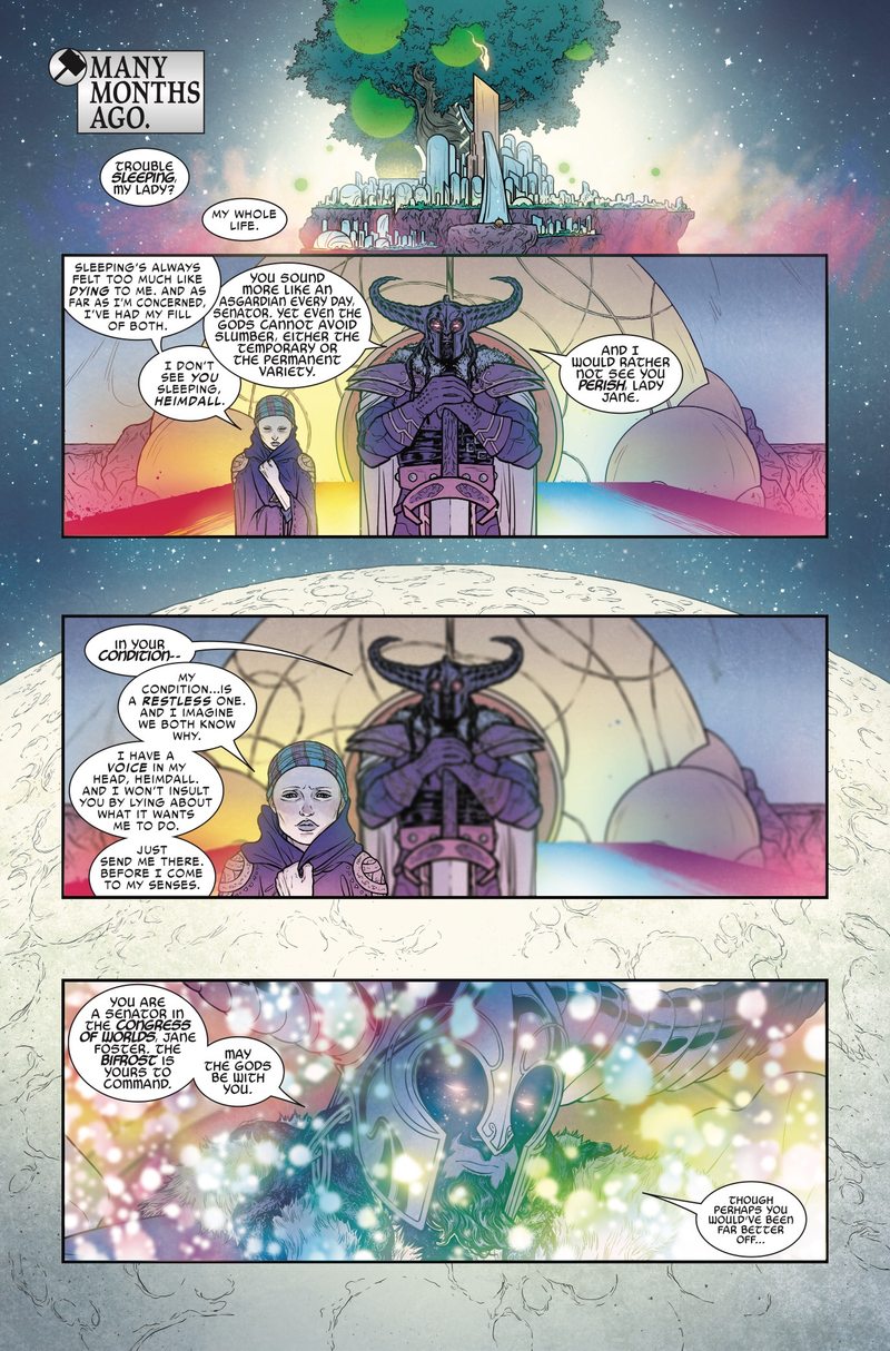 Illustration for article titled Jane Foster makes the ultimate sacrifice in this Mighty Thor exclusive
